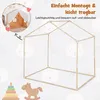 Kinderzelt mit Matte und Girlande, Kinder Spielhaus Indoor Produktbild-Vorschau 6