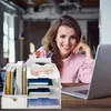 Schreibtisch Organizer, Büro Aufbewahrung mit Großer Produktbild-Vorschau 7