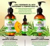 Haarpflege Set Shampoo Conditioner Haaröl mit Biotin 3-in-1 Produktbild-Vorschau 3