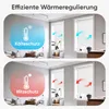 Verdunklungsrollo 65x130cm Weiß Thermorollo Fensterrollo Produktbild-Vorschau 7