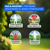 Health Rise Smart Hula Hoop Weiß | mit Zähler & Bauchgurt | Produktbild-Vorschau 8