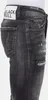 Stonewashed Ripped Jeans Slim - 38 Produktbild-Vorschau 3