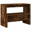 A wooden console table with two shelves against a white background. Náhled obrázku produktu