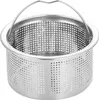 Küche Spüle Sieb mit Griff 304 Edelstahl Spüle Drain Deep Produktbild-Vorschau 4