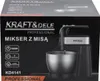 Miscelatore manuale con vasca 1000W 4,5L KD4141 Anteprima dell’immagine prodotto 19