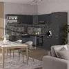 Küchenfront Vicco R-Line Schwarz Beton 39.6 x 70.8 cm Produktbild-Vorschau 6