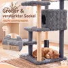 Arbre à chat COSTWAY, 170 cm, avec cachette, surface de Voir les images du produit 5