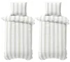 Bettwäsche Set 135x200 cm Jersey Baumwolle Bettbezug Produktbild-Vorschau 1