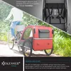 KESSER® Kinderanhänger Fahrradanhänger Sport-RX 2 in 1 Produktbild-Vorschau 5