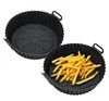 1.06 Silikonový košík do fritézy Ø 20 cm - 2 kusy v šedé Náhled obrázku produktu 1