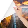 Muralo XXL Selbstklebende FOTOTAPETE Zug Bäume Aussicht von Produktbild-Vorschau 5