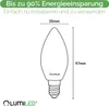 LUMILED B35 E14 LED Lampe 6 Stück Set 7W (ersetzt 60W) 806 Produktbild-Vorschau 16