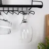 Porte-verres et tasses avec étagère en métal noir Voir les images du produit 4