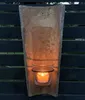 Wandkerzenhalter Echt Antiker Dachziegel mit Glas Windlicht Produktbild-Vorschau 4