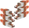 6x Netzwerk Stecker CAT 7 Werkzeuglos RJ45 CAT7 Produktbild-Vorschau 1