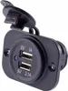 Integriertes Ladegerät 2x USB 3.1A, 12/24V Produktbild-Vorschau 1