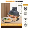 200 Stuks Bakpapier voor Airfryer, Perfect Voor Ninja Productafbeelding-voorbeeld 5