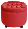 Hocker Fußhocker Ottoman Sitzhocker Sitzpouf Wohnzimmer Produktbild-Vorschau 3