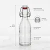 gouveo 12er Set Glasflasche 250 ml rund mit Bügelverschluss Produktbild-Vorschau 6