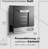 NewHabitat Briefkasten personalisiert inkl. Montagematerial Produktbild-Vorschau 3