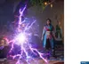 Two women are standing in a room with a magical purple energy blast in the foreground. Podgląd zdjęcia produktu