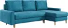 Ecksofa - L-form mit Schlaffunktion und Bettkasten - LANG - Produktbild-Vorschau 2