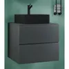 2pcs wastafelmeubel / zwart wastafelmeubel breedte 60 cm / Productafbeelding-voorbeeld 2