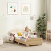 AIYAPLAY Kinderbett Jugendbett Hausbett mit Bären-Design Produktbild-Vorschau 2