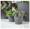 IKEA PERSILLADE Übertopf dunkelgrau Keramik 12 cm Produktbild-Vorschau 4