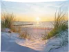 Tapisserie Natur Wandtuch Sonnenuntergang am Meer Produktbild-Vorschau 1