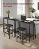 Bartisch mit Barhocker Set, Essgruppe, Stehtisch mit 2 Produktbild-Vorschau 10