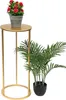 DanDiBo Blumenhocker Metall Gold Rund 70 cm Blumenständer Produktbild-Vorschau 5