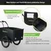 SachsenRAD E-Lastenrad T1, Flexible Transportbox mit Produktbild-Vorschau 13