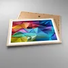 Gerahmtes Poster - Rahmen in heller Eiche - Formen Produktbild-Vorschau 3