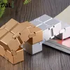 Infinity Cube Antistresová kostka kovová - modrá Modrá Náhled obrázku produktu 3