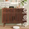 UnboxG credenza in legno massiccio 100x35x80 cm, marrone, 2 Anteprima dell’immagine prodotto 8