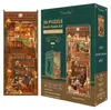 Puzzle 3D, Book Nook Violin Detective Agency, legno, Anteprima dell’immagine prodotto 10
