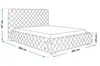 Polsterbett 180x200 cm Adonis - Chesterfield, Glamour - Produktbild-Vorschau 6