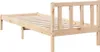 vidaXL Massivholzbett Extra Lang ohne Matratze 100x220 cm Produktbild-Vorschau 5