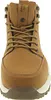 A close-up front view of a brown lace-up boot. Produktbild-Vorschau