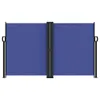 The Living Store Seitenmarkise Ausziehbar Blau 140x1200 cm Produktbild-Vorschau 4