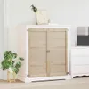 vidaXL Porta per armadio con maniglia, 2 pezzi, colore Anteprima dell’immagine prodotto 2