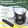 KESSER® Sedia sospesa con 2 cuscini Portabevande e Anteprima dell’immagine prodotto 2