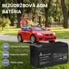 Extralink AGM 12 V 9 Ah Batéria VRLA AGM Údržbová Náhľad obrázku produktu 2