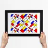 Bild 30x20 MDF-Rahmen, Wandkunst Abstraktion Produktbild-Vorschau 3
