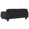 Letto per cani in velluto nero 70x45x30 cm Anteprima dell’immagine prodotto 5