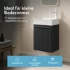 doporro Badmöbelset Waschbecken-Unterschrank für Gäste-WC Produktbild-Vorschau 2
