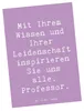 Mr. & Mrs. Panda bildkarte Spruch Inspirierender Professor Produktbild-Vorschau 1