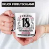 Trendation - 18er Geburtstag Tasse Geschenk Mädchen Jungen Produktbild-Vorschau 2