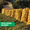 Bazko 20x Raschelsäcke 42x60 cm 15 kg | orange | Netzsäcke Produktbild-Vorschau 4